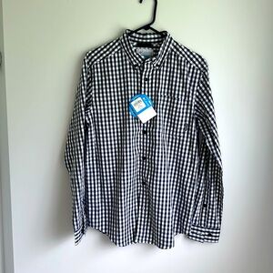 Columbia Small 34” Long Sleeve Men’s Button Down Shirt.